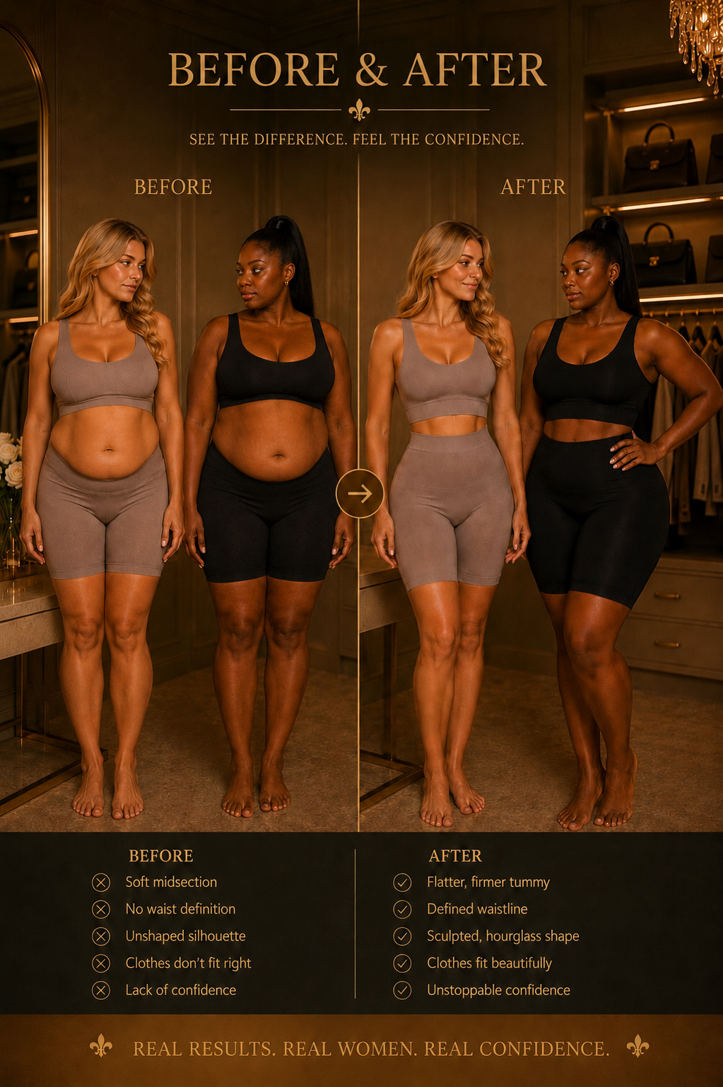 The Nova Shapewear Shorts